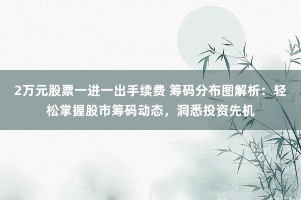2万元股票一进一出手续费 筹码分布图解析：轻松掌握股市筹码动态，洞悉投资先机